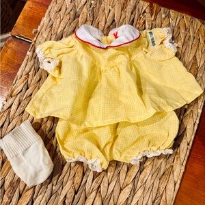 Vintage 2-piece Cabbage Patch Kid outfit